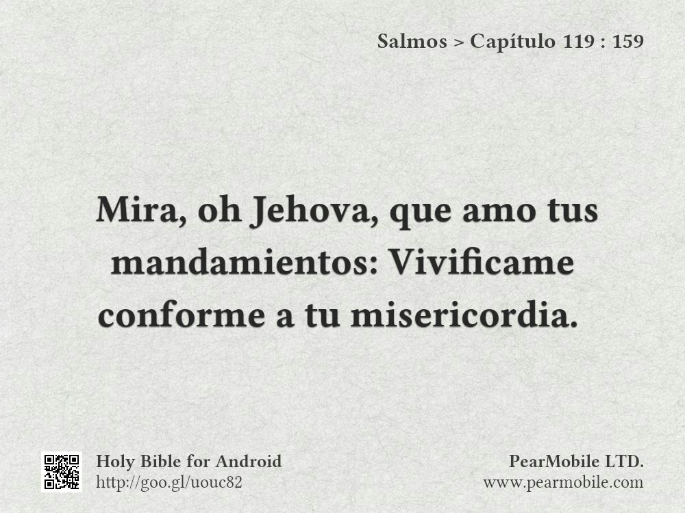 Salmos, Capítulo 119:159